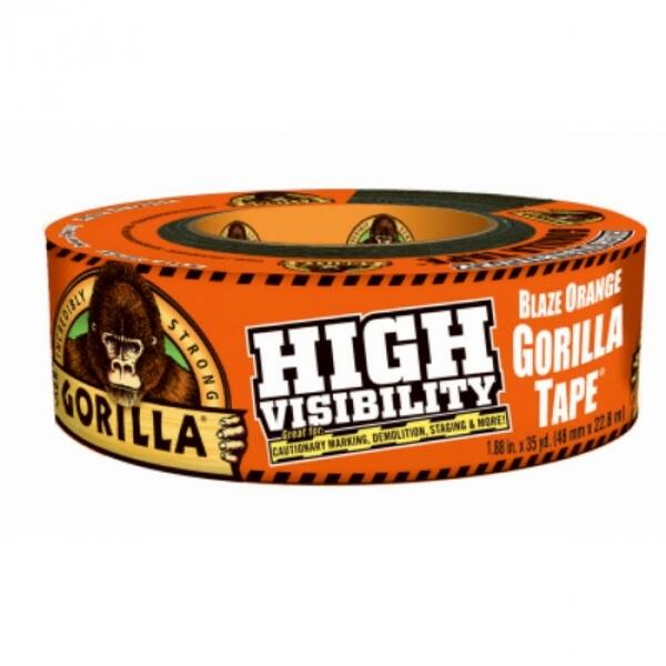 Shop Gorilla 6004002 High Visibility Tape Blaze Orange 1 88 X