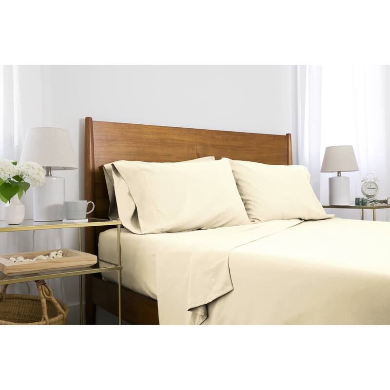 Twin/Twin XL Dorm Room Ultra-Soft Deep Pocket 4-piece Bed Sheet Sets