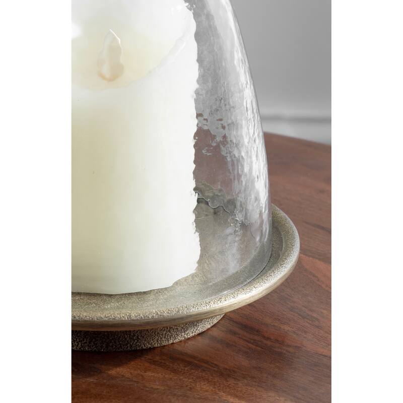 Kate and Laurel Campana Cloche Candle Holder Set - 2 Piece