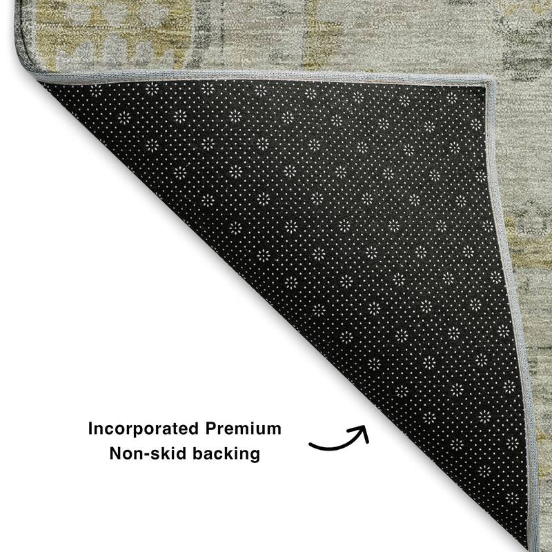 Premium Washable Super Soft Vintage Traditional Mayfield Rug