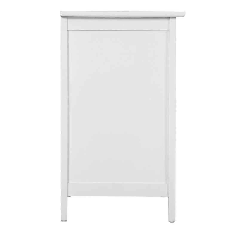 Glory Furniture Contemporary Wooden Nightstand with Drawers