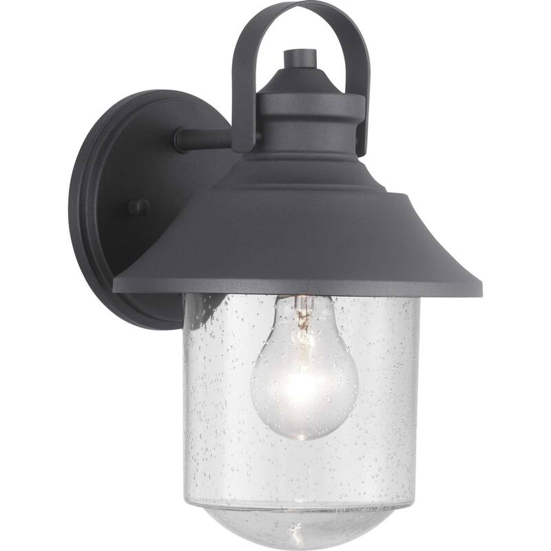 Progress Lighting Weldon Single Light 12" Tall Outdoor Wall Sconce - Black