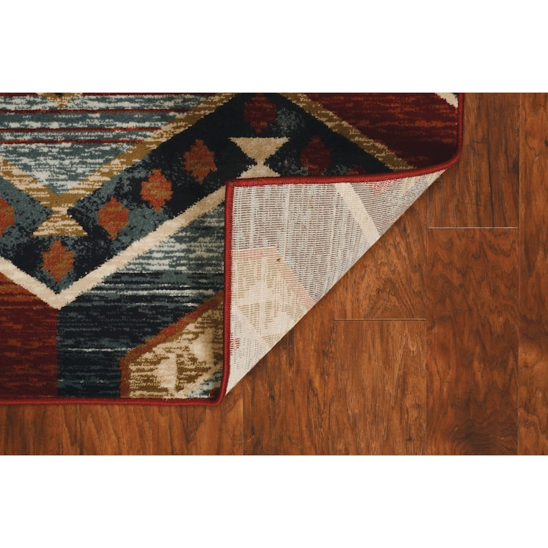 Porch & Den Cornelian Cornelian Red Artisan Rug