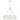 Ricci 4-light Winter White Wagon-Wheel Ring Pendant