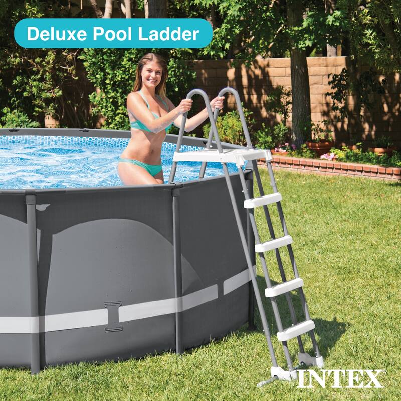 Intex - 52 Inch Pool Ladder with Removable Steps - 30.69