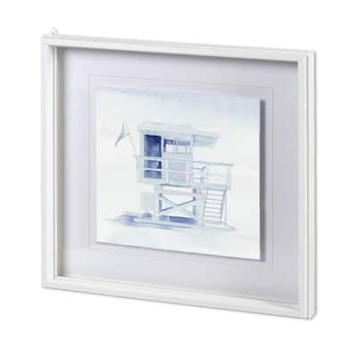 On Beach IV Framed Art Print