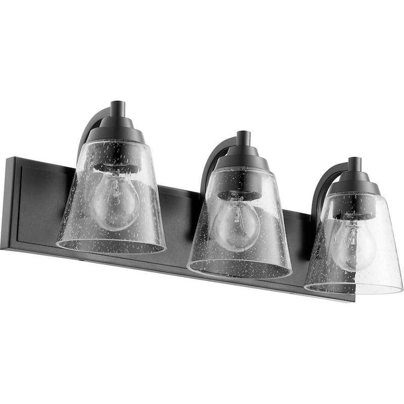 Quorum International 3 Light 22" Wide Vanity Light - Noir