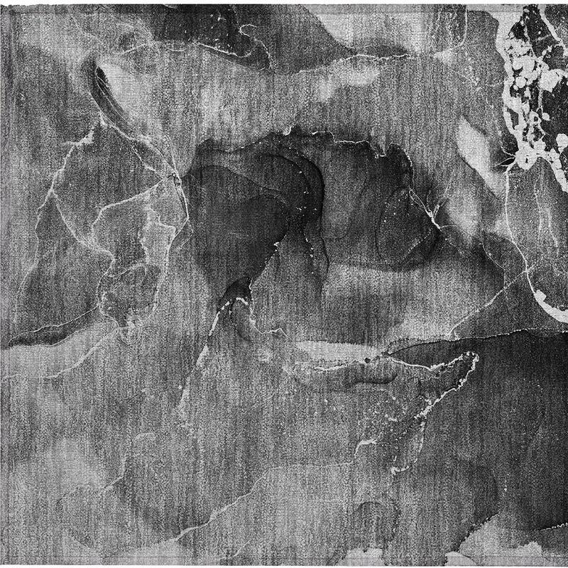 Baro Unique Abstract Weather Resistant Sleek Contemporary Outdoor Rug