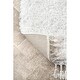 preview thumbnail 4 of 50, Brooklyn Rug Co Sauls Solid Shag Tassel Area Rug