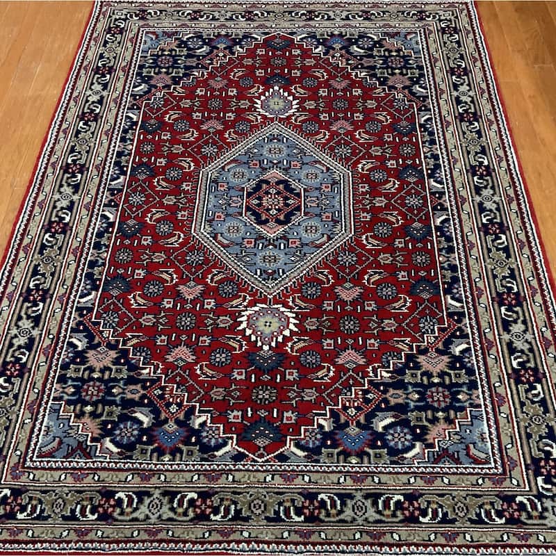 HERAT ORIENTAL 5'8 X 8'1 Handmade Bidjar Wool Rug
