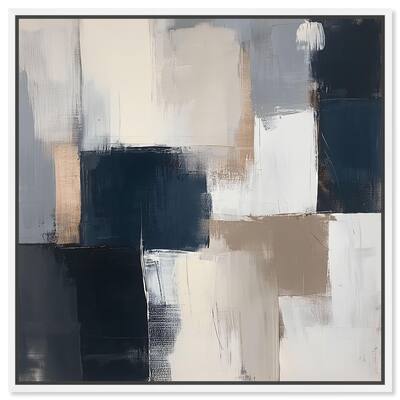Blue Mood Depth III Canvas by Art Remedy