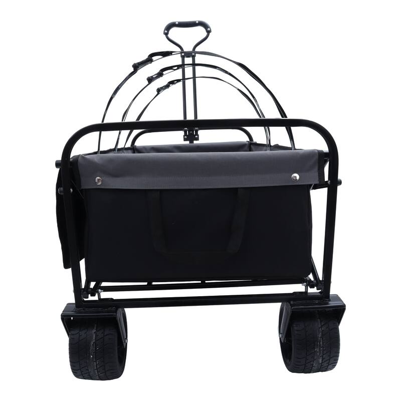 Foldable Wagon Cart with strapping system Beach