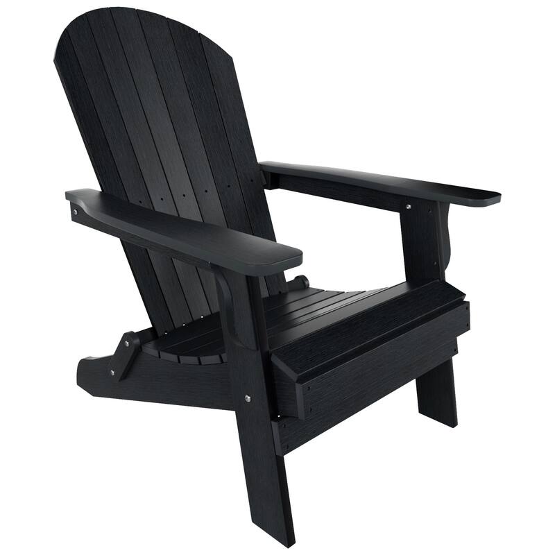 Vineyard HIPS Outdoor Folding Eco-Friendly All Weather Seashell Adirondack Chair