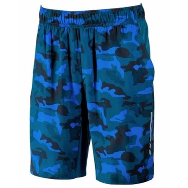 Ideology NEW Blue Mens Size Large L Camouflage Print Athletic Shorts