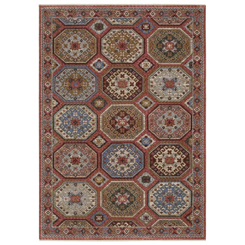 HomeRootsMedallion Bohemian Runner Area Rug