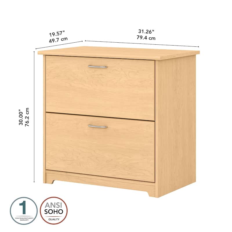 Cabot 2 Drawer Lateral File Cabinet by Bush Furniture