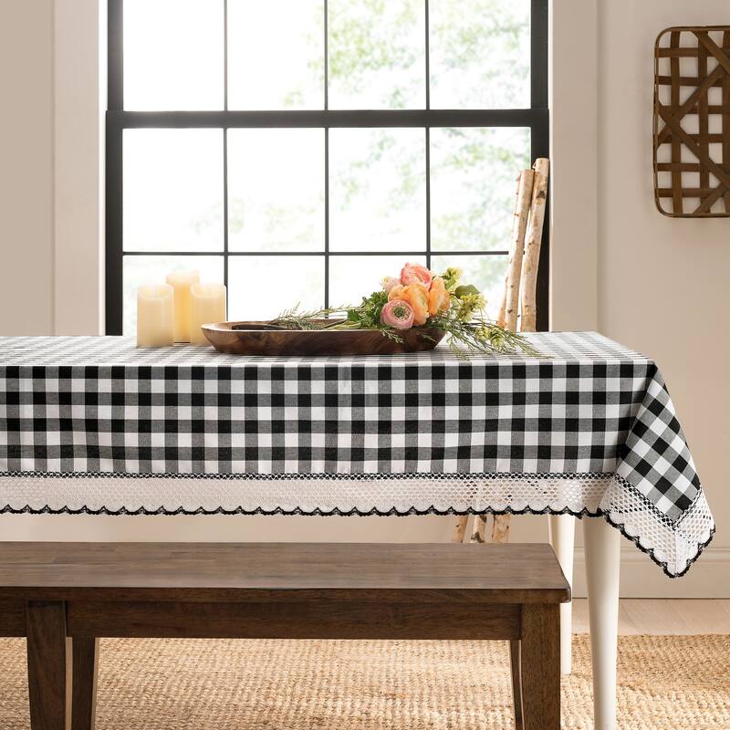 Achim Buffalo Check Tablecloth