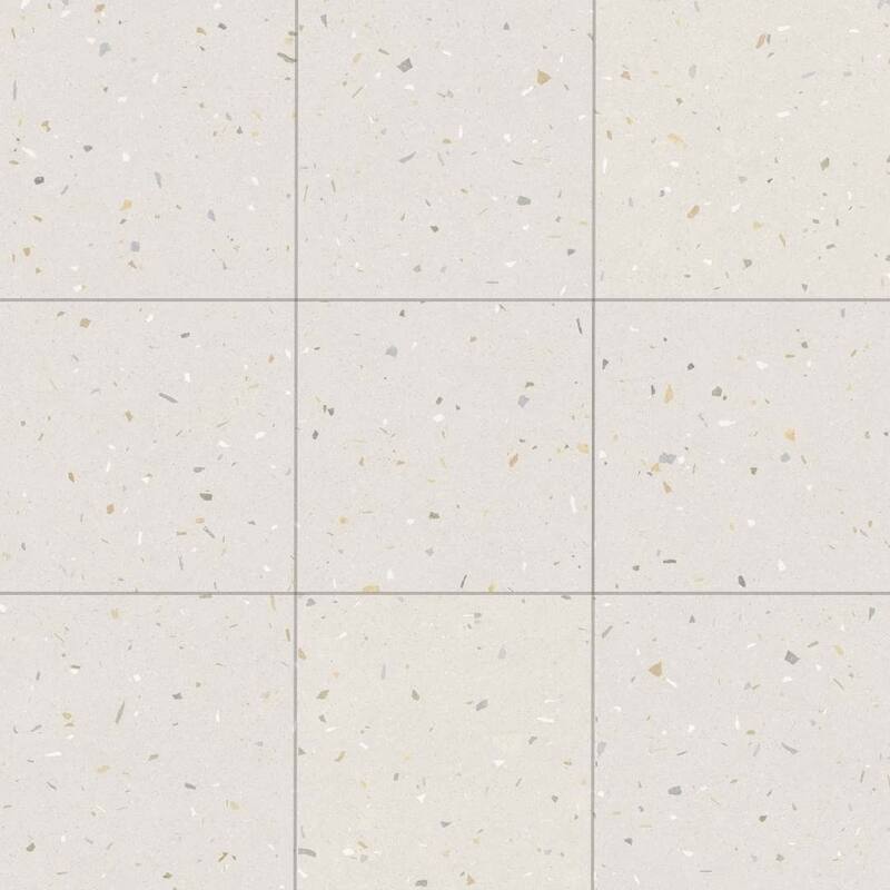Terrazzo 24x24 Matte Stone Look Porcelain Tile - Floor, Wall - Large Format