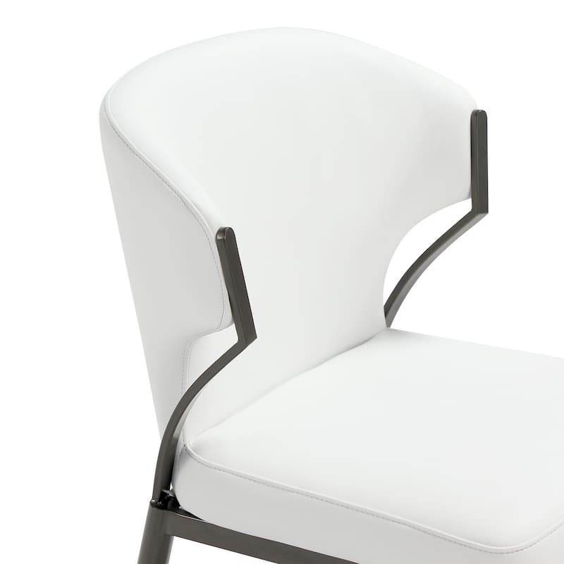 Manhattan Comfort Kirsten Camel Leatherette Dining Chair