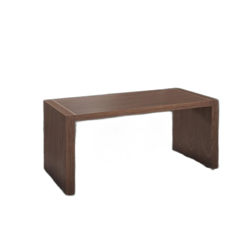 HomeRoots 62" Brown Wood Computer Desk