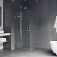preview thumbnail 16 of 18, VIGO Monteray 30"D x 30"W x 73"H Frameless Hinged Shower Enclosure