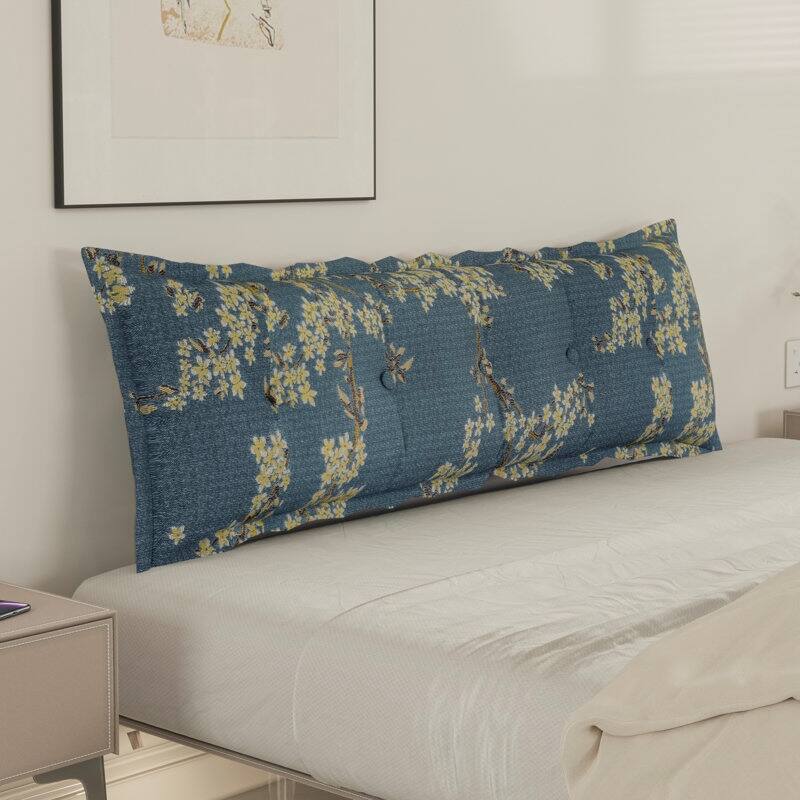 WOWMAX Headboard Pillow Bed Rest Body Pillow Back Support Reading