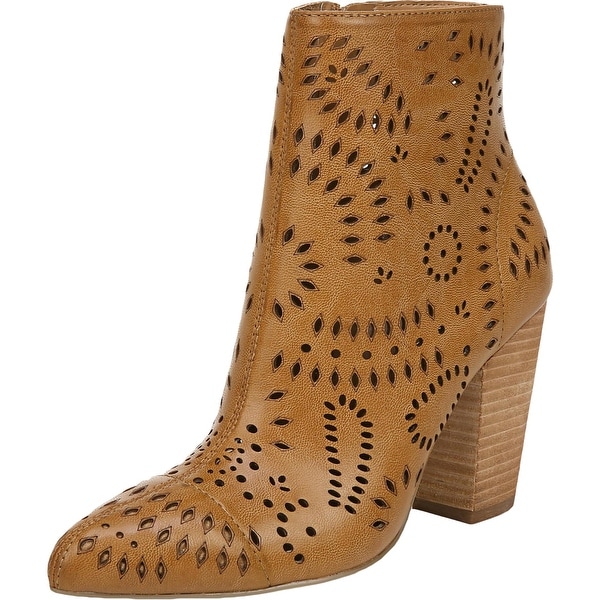 taryn block heel bootie