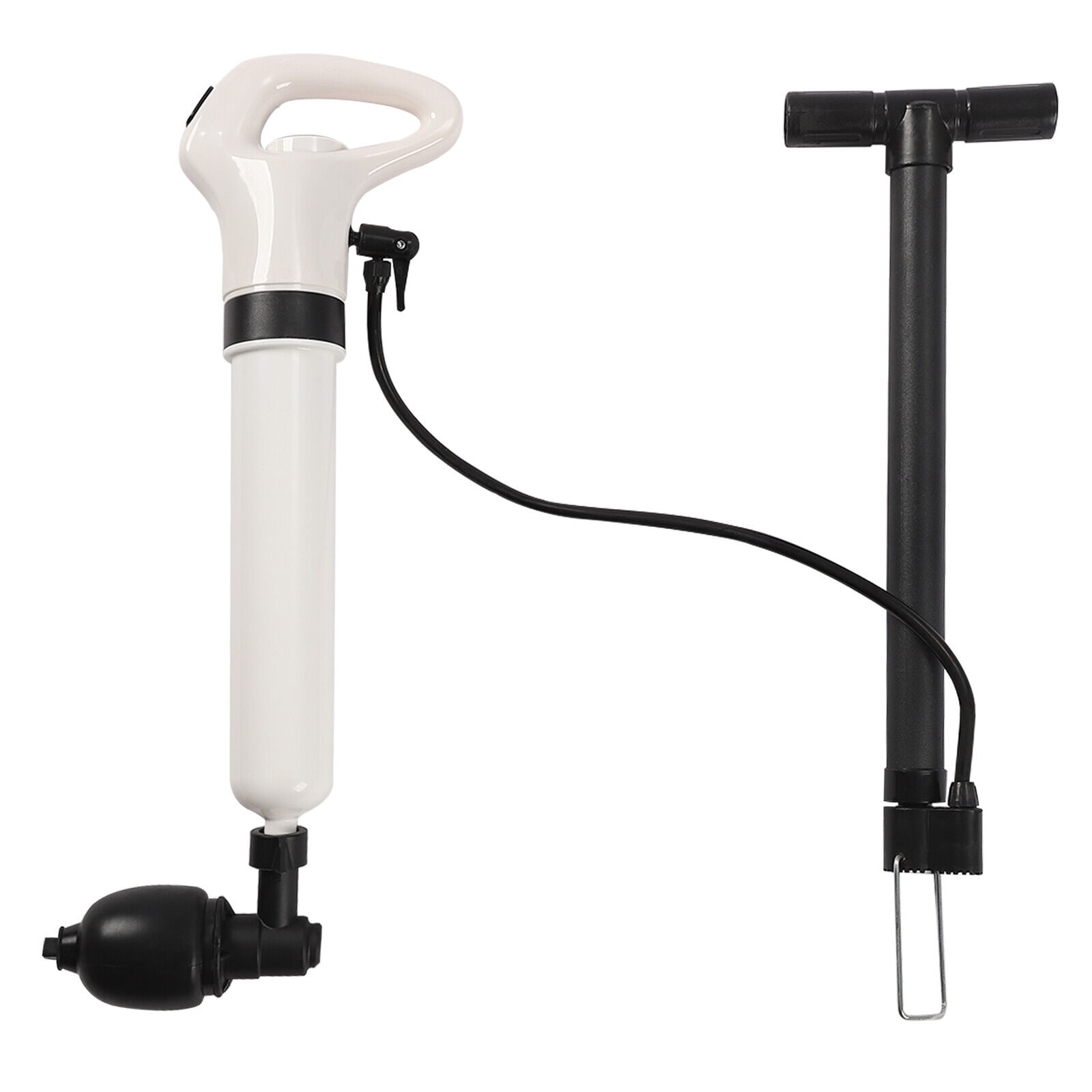 HighPressure Toilet Air Plunger and Drain Blaster Kit Bed Bath