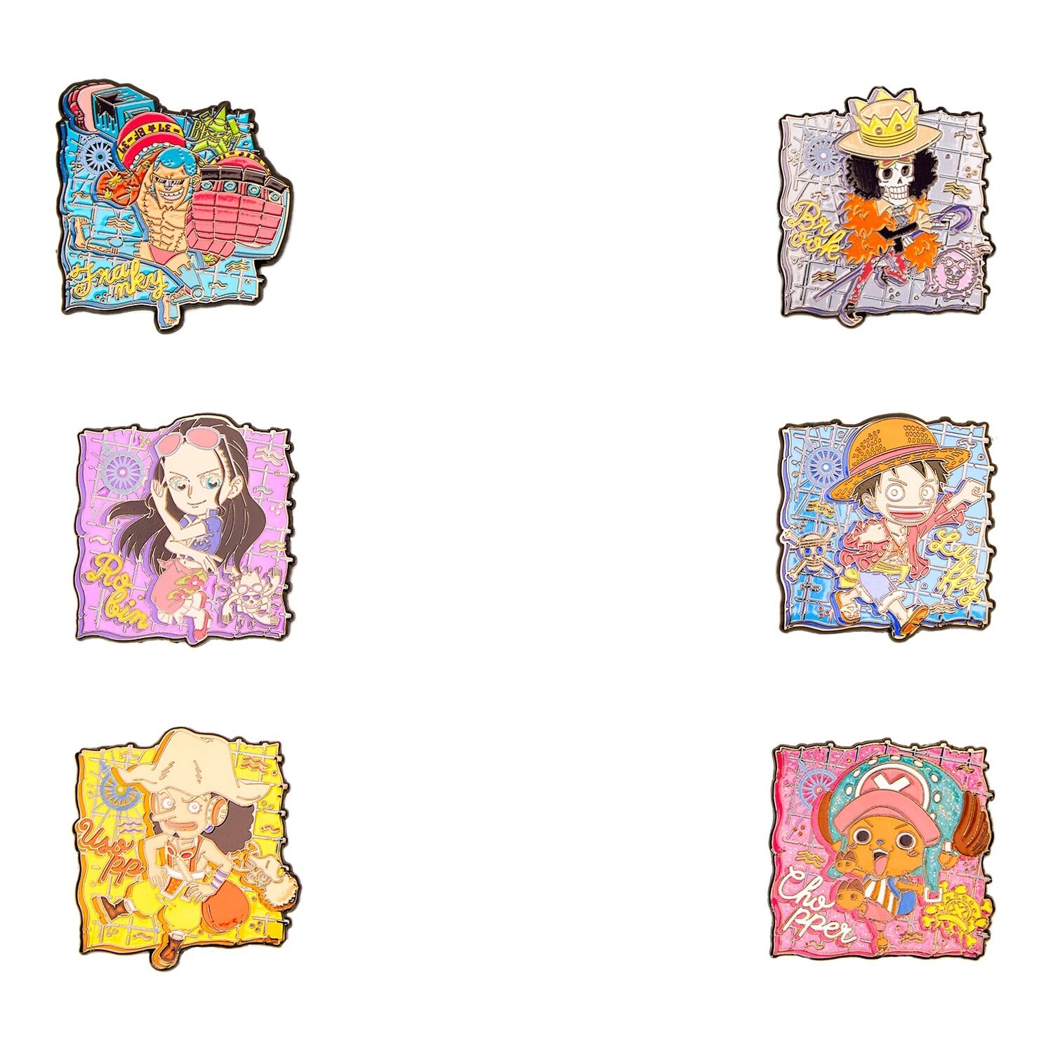 ☆Loungefly☆One Piece Map Mystery Box Pin Loungefly Toei One Piece Map Mystery Pins | LF Lovers