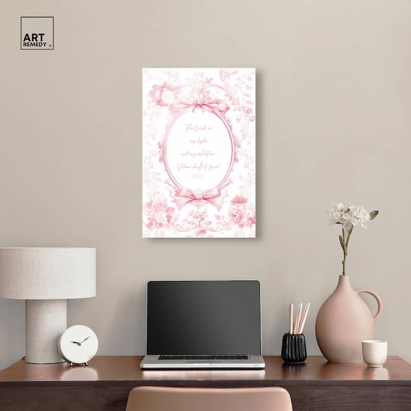 My Light Pink Acrylic by Art Remedy, Ready to Hang