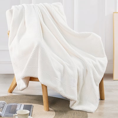 Home Soft Things SnowRabbit FauxFur Throw