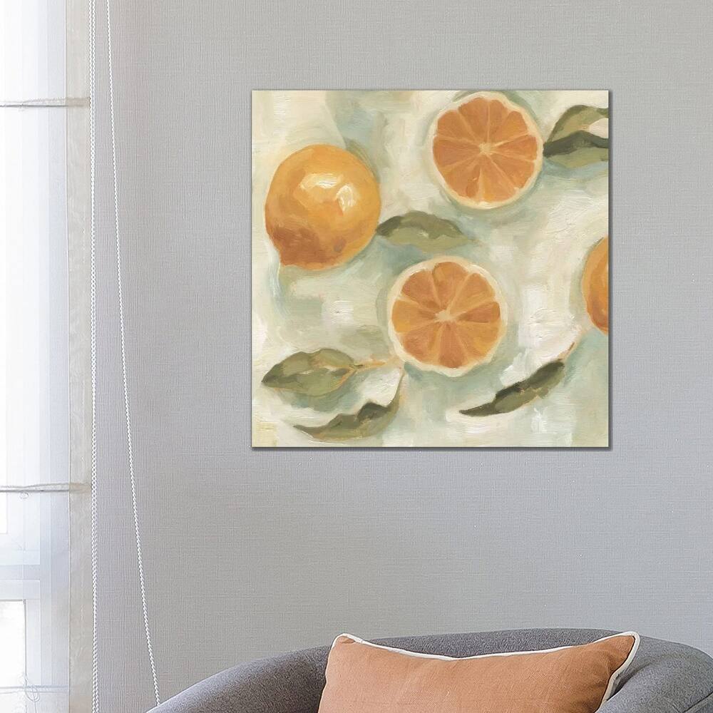 iCanvas "Citrus Study In Oil III" by Emma Scarvey Canvas Print