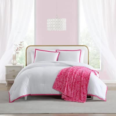 Betsey Johnson Signature Hotel Solid Comforter Bonus Set