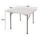 preview thumbnail 4 of 4, Hampden Furnishings Baldwin Collection 36 X 36" Folding Table, Grey