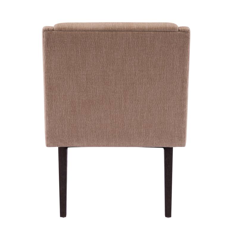 Christopher Knight Home - Set of 2 Mid-Century Modern Upholstered Dining Chair with Rubberwood Frame