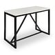 preview thumbnail 14 of 20, Kate and Laurel Kaya Counter-height Pub Table - 48x24x36 BLACK/WHITE
