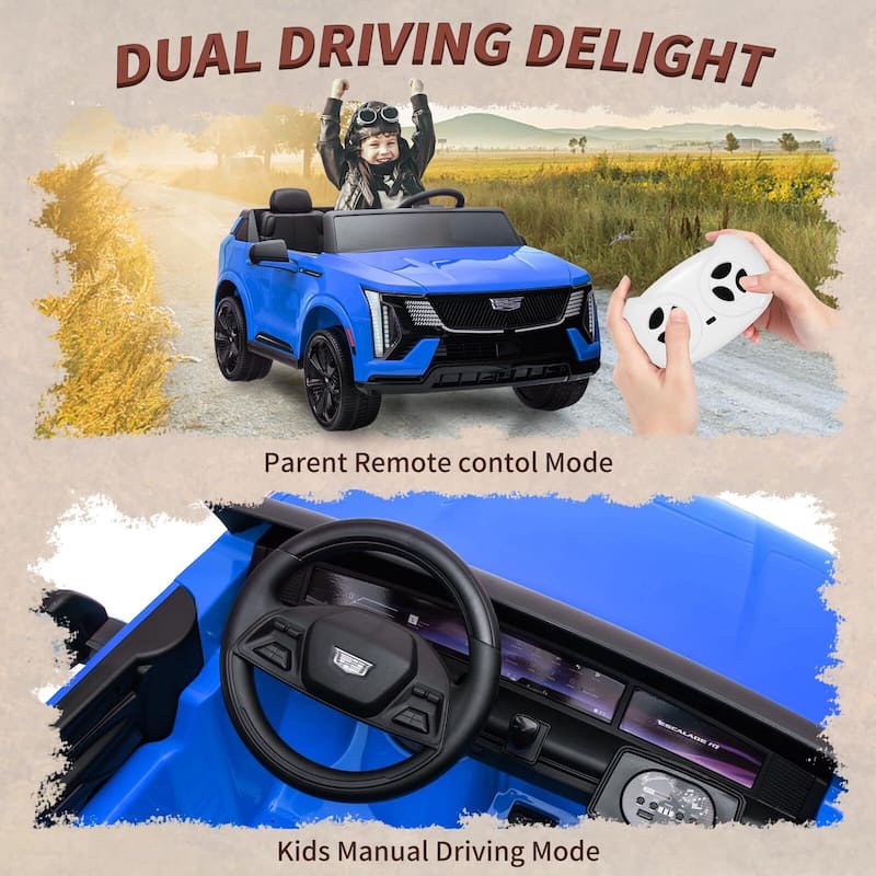24V Ride on Car, Licensed Battery Powered Electric Vehicle