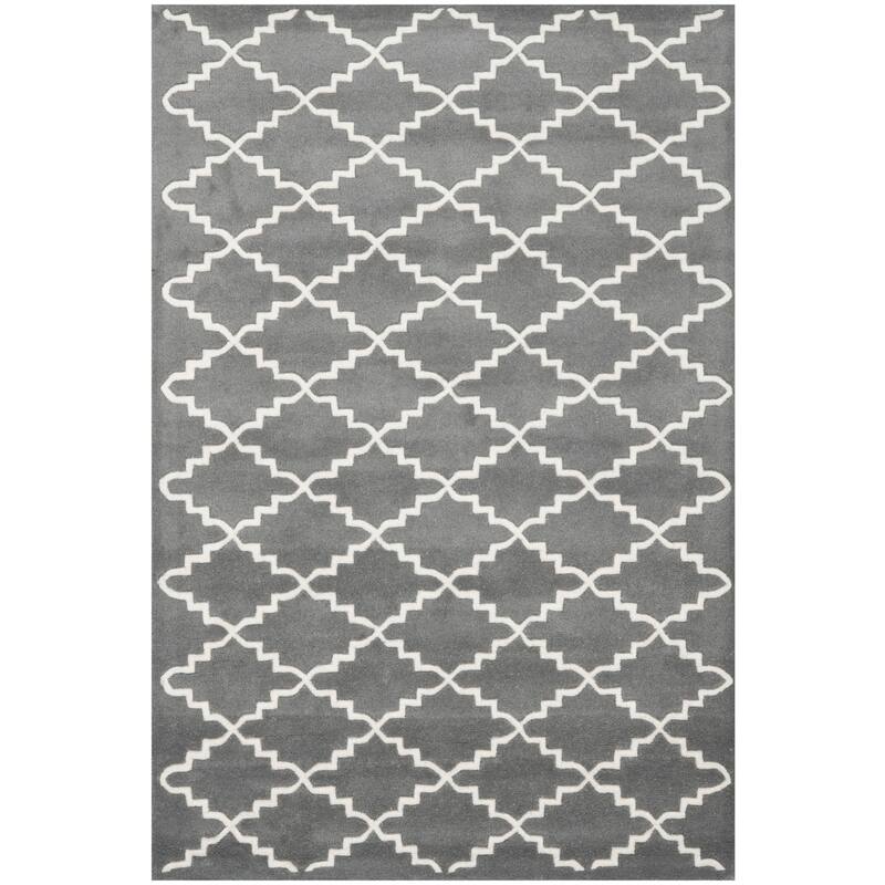 SAFAVIEH Handmade Chatham Slavna Modern Moroccan Wool Rug