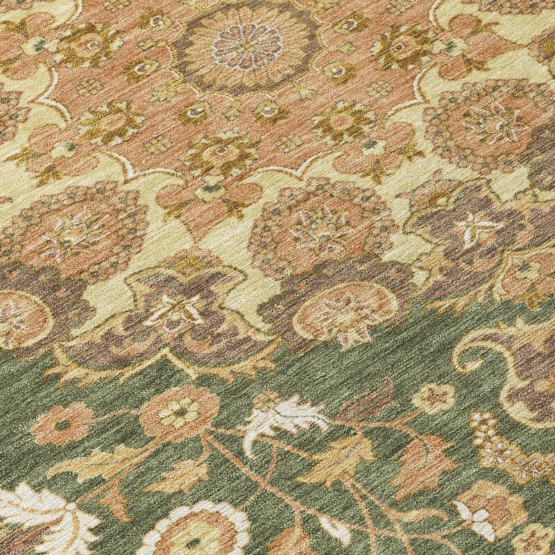 Machine Washable Indoor/ Outdoor Global Eckley Chantille Rug