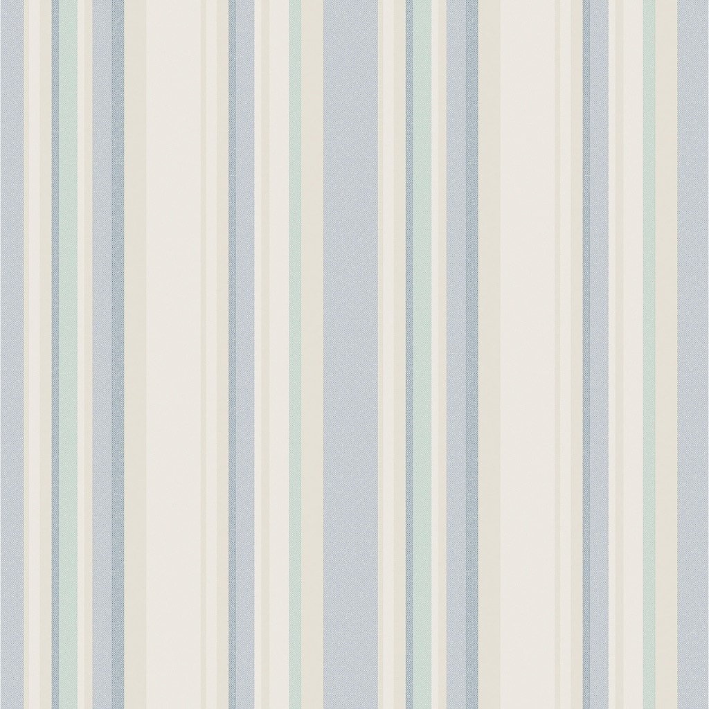 Galerie Wallcoverings Country Cottage Multi Stripe Non-woven Matte Wallpaper Roll