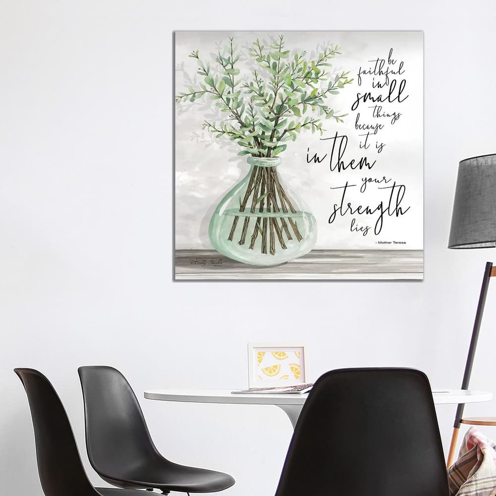 iCanvas "Be Faithful" by Cindy Jacobs Canvas Print