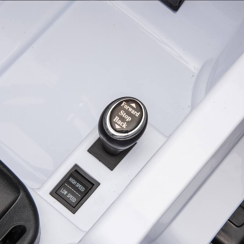 24V Licensed Land Rover Defender Kids Electric Car with Remote Control, Dual Motors, Four-Wheel Suspension, Bluetooth, MP3