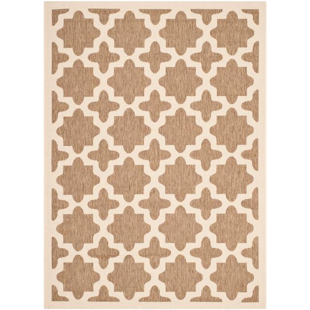 SAFAVIEH Courtyard Dorthey Indoor/ Outdoor Patio Backyard Rug