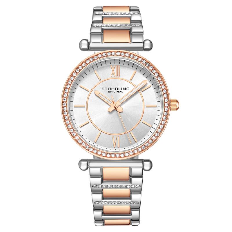 Stuhrling Original Aria 3905 Quartz 36mm Classic - Silver