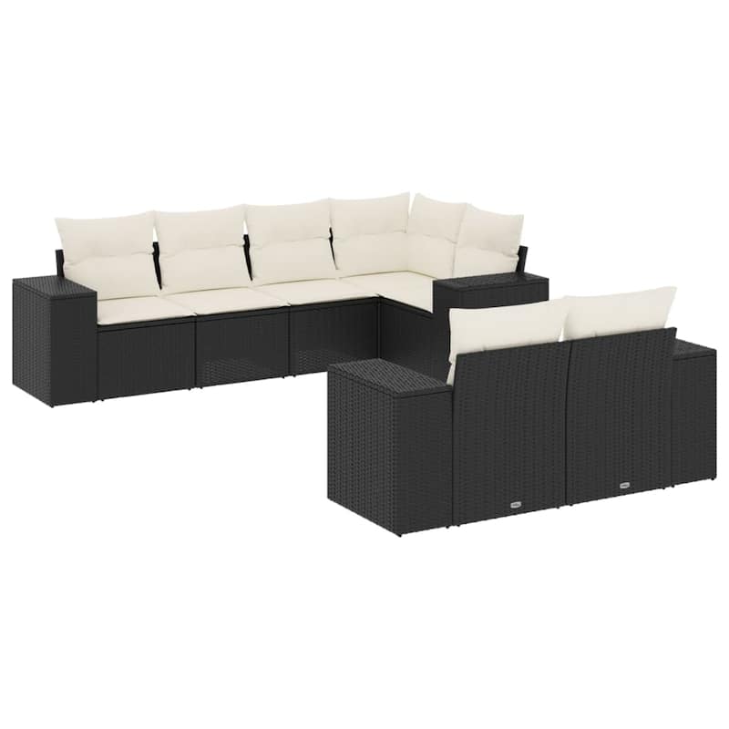 vidaXL Garden Sofa Set - 24.4 x 32.7 x 27.2