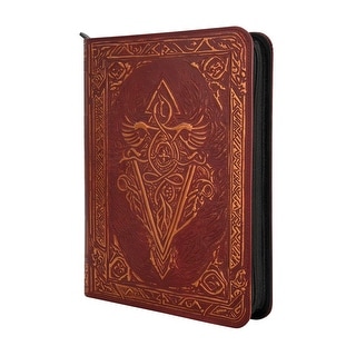 Lynx 9-Pocket Faux Leather Zippered Trading Card Binder: Red - Bed Bath &  Beyond - 41628593