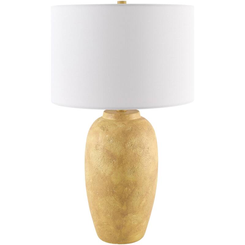 Livabliss Gasius Traditional Accent Table Lamp - Yellow