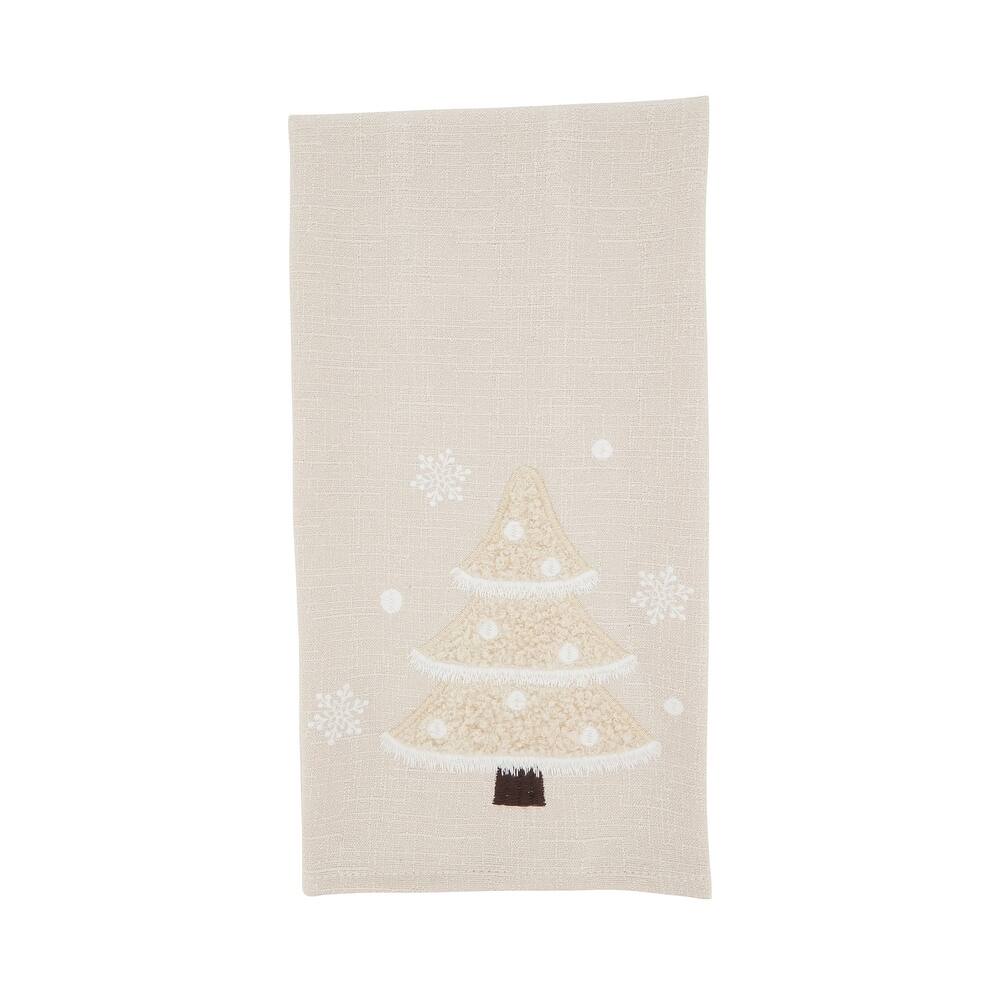 Wintry Wonderland Tree Guest Towel