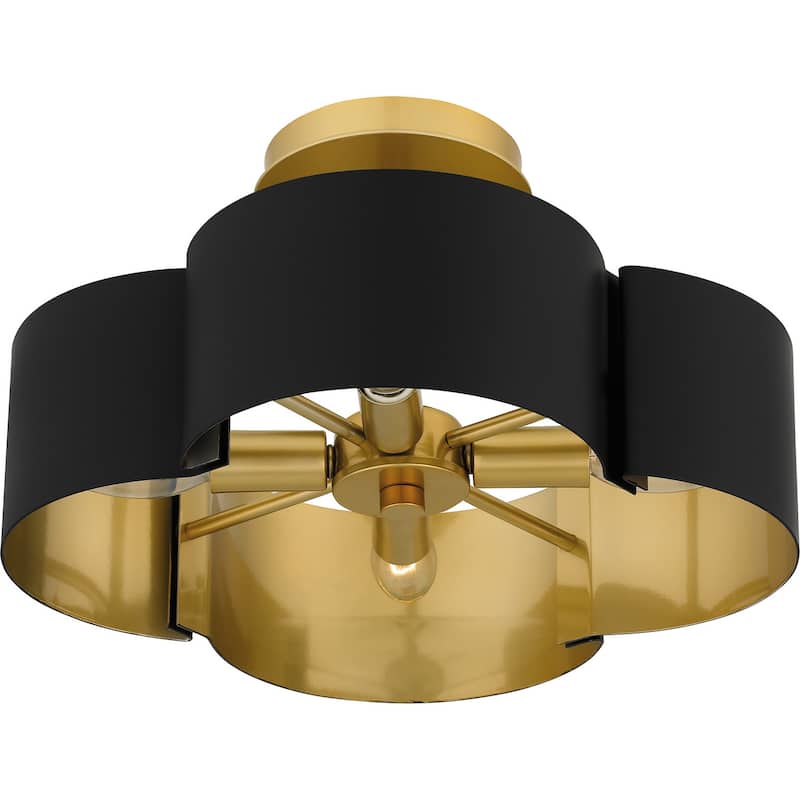 Balsam Four Light Semi-Flush Mount