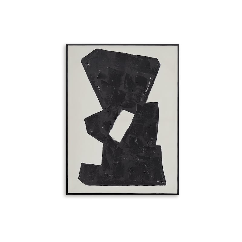 Signature Design by Ashley Garviery Black/Cream Wall Art